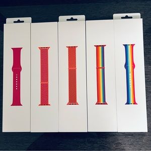 Apple Watch 44mm sport bands and sport loops